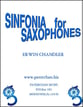 Sinfonia for Saxophones P.O.D. cover